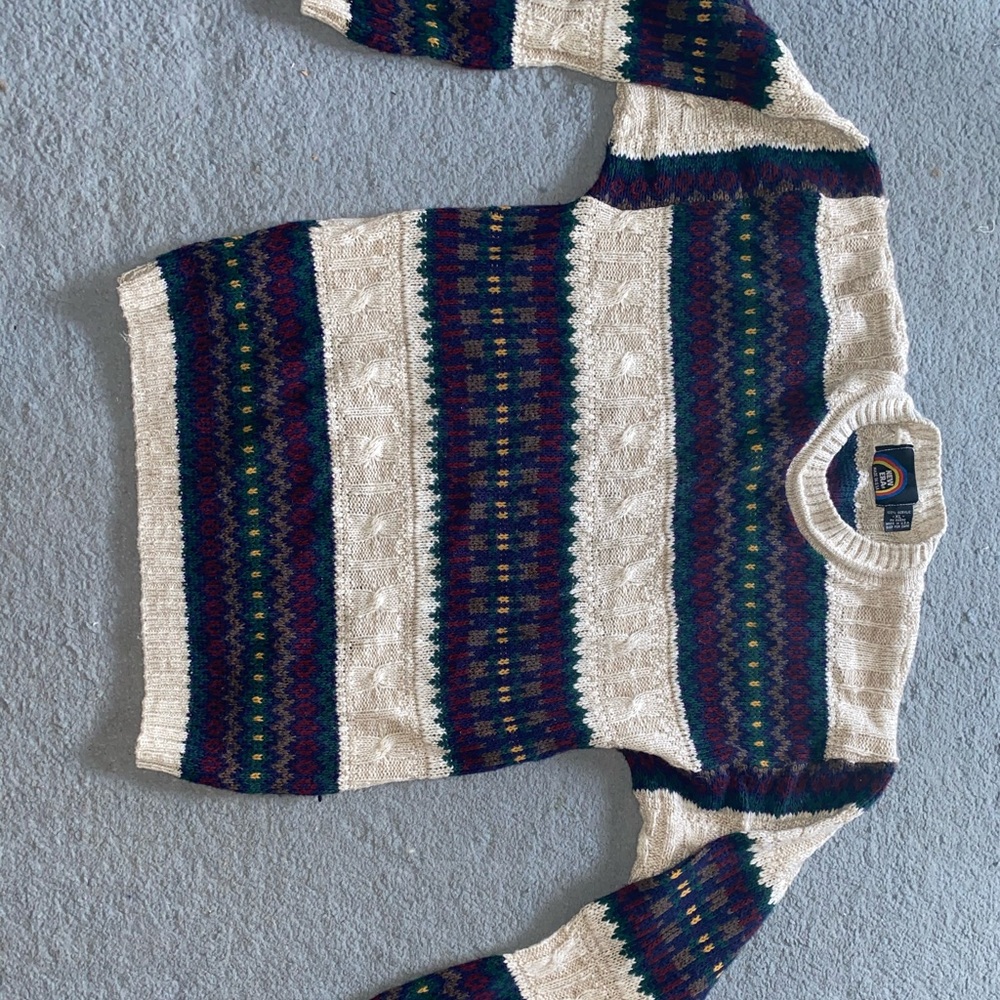 Vintage knit sweater